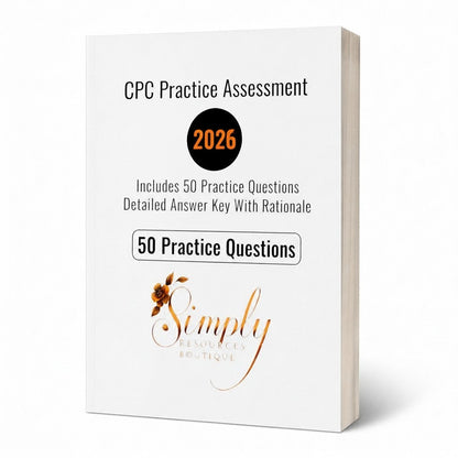 CPC Assessments Digital Download