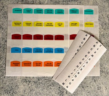 2025 Step-By-Step Tabbing Guide: AAPC ICD-10-CM and HCPCS Books