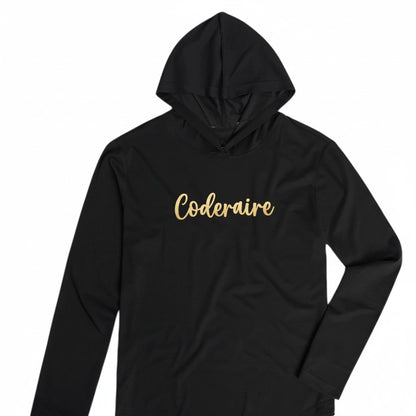 Coderaire™ Wealth As A Coder Gold Puffer Shirts