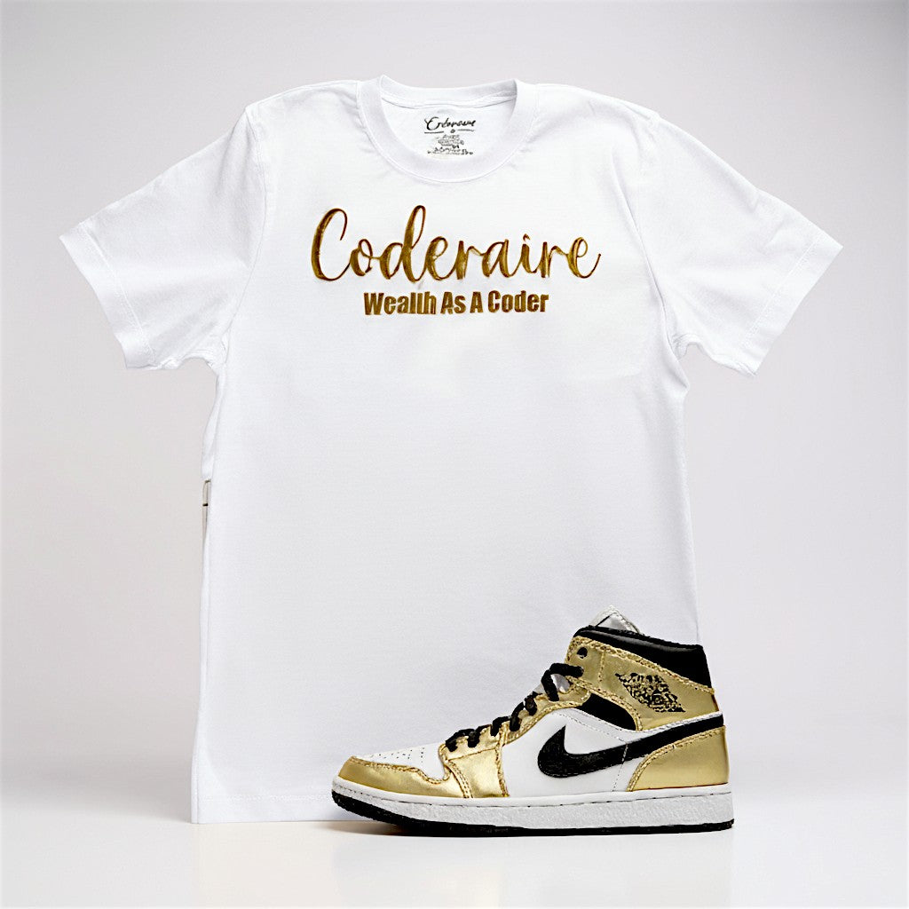 Coderaire™ Wealth As A Coder Gold Puffer Shirts (New Styles)