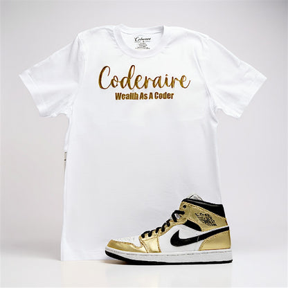 Coderaire™ Wealth As A Coder Gold Puffer Shirts (New Styles)